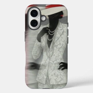 Coque Pour iPhone 16 Feline persona Lady Phone Case