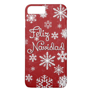 Coques Pour iPhone Feliz Navidad Dossiers téléphoniques de Noël