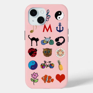 Coque Case-Mate iPhone féminin personnalisé mignon motif_girly