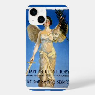 Coque Case-Mate iPhone Femme ange patriotique vintage, achetez des bons d