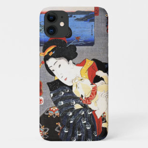 Case-Mate iPhone Case Femme avec chat par Utagawa Kuniyoshi 歌 川 芳