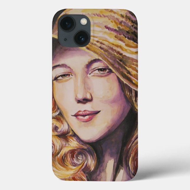 Coques Case-Mate iPhone Femme avec le casquette (Verso)