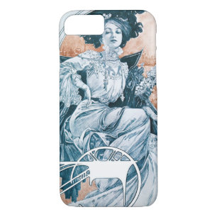 Case-Mate iPhone Case Femme avec Rose, Mucha