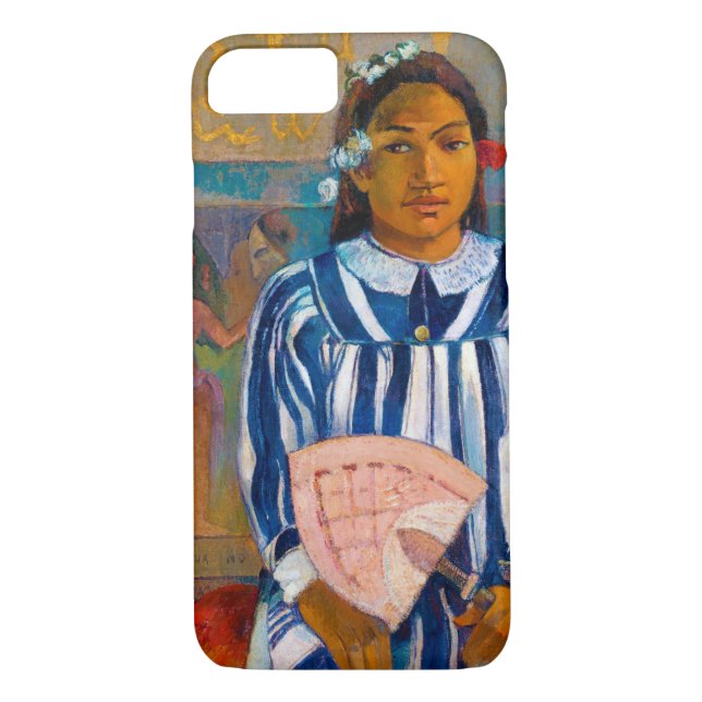 Coques Case-Mate iPhone Femme avec un ventilateur, Gauguin (Dos)