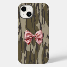 Femme Bottomland Camo Cute Rose Ribbon Bow