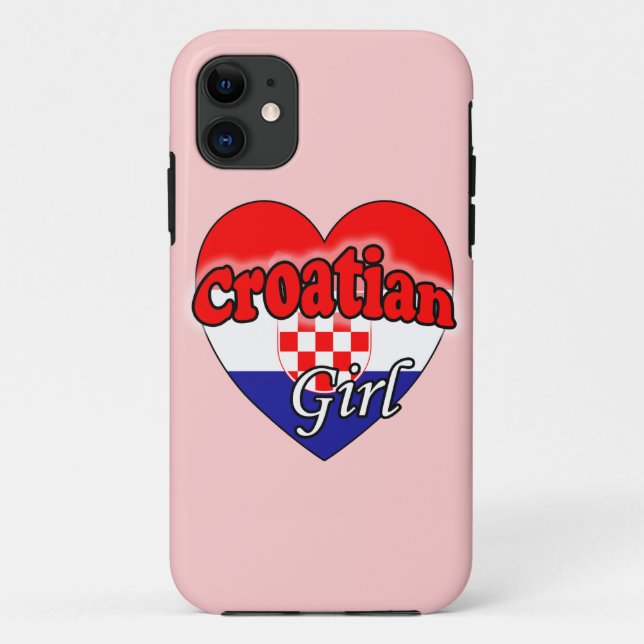 Coques Case-Mate iPhone Femme croate (Dos)