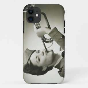 Coque Case-Mate iPhone Femme dans l'uniforme de soldat