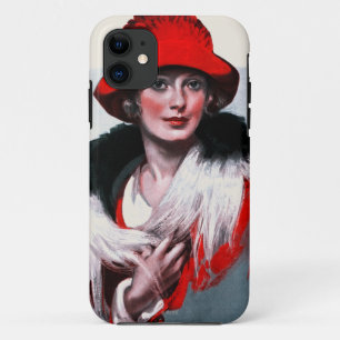 Case-Mate iPhone Case Femme dans Red Hat
