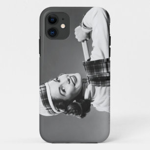 Coque Case-Mate iPhone Femme dans un casquette