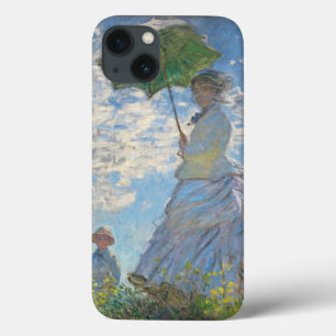 Coques Pour iPhone Femme de Claude Monet avec un parasol