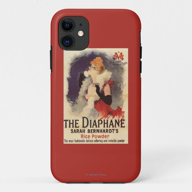Coques Case-Mate iPhone Femme de Diaphane de La saupoudrant l'affiche de (Dos)