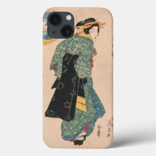 Case-Mate iPhone Case Femme de kimono japonais antique Ukiyo-e gravure s