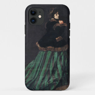 Case-Mate iPhone Case Femme de Monet en robe verte
