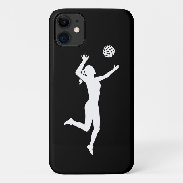 Coques Case-Mate iPhone Femme de volley-ball (Dos)