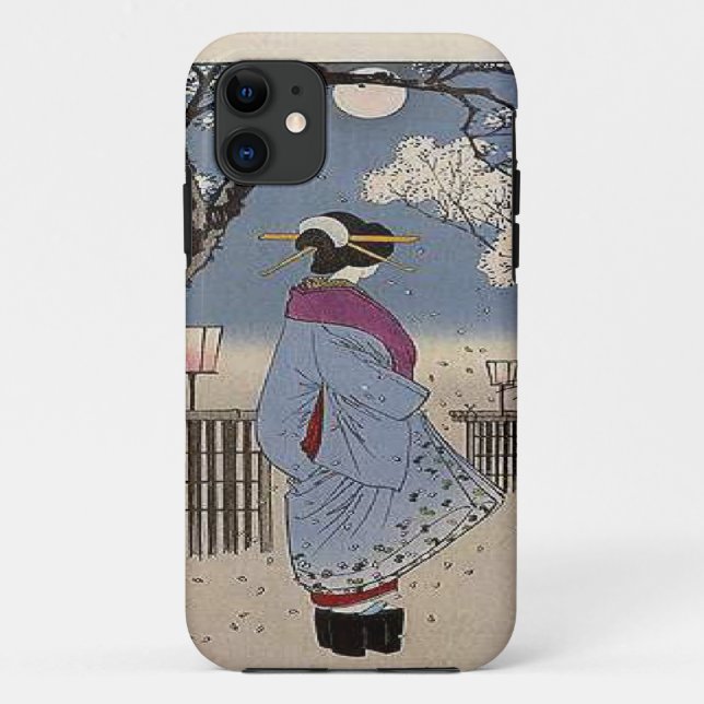 Coques Case-Mate iPhone Femme d'impression japonaise (Dos)