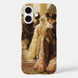 Coque Pour iPhone 16 Femme élégante de Tissot, Art victorien vintage
