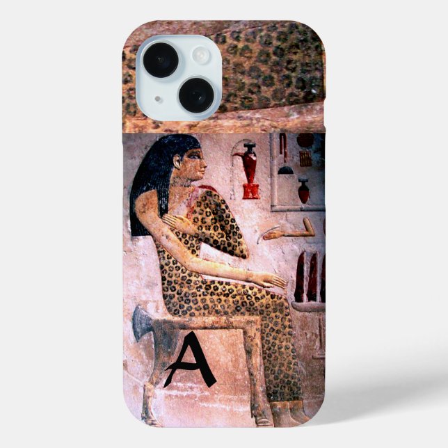 COQUES Case-Mate iPhone FEMME ÉLÉGANTE, MODE ET BEAUTÉ DE L'ÉGYPTE ANTIQUE (Verso)