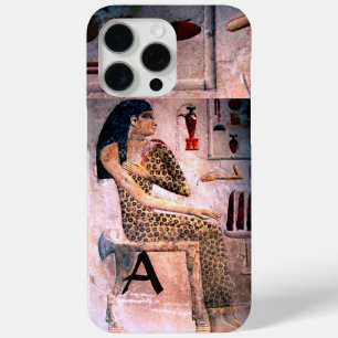 COQUE iPhone 15 PRO MAX FEMME ÉLÉGANTE, MODE ET BEAUTÉ DE L'ÉGYPTE ANTIQUE