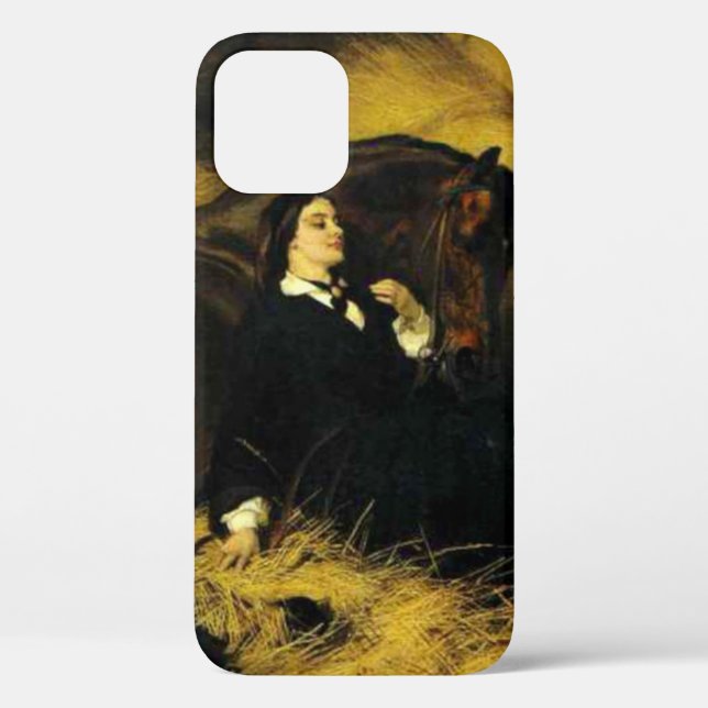 Coques Case-Mate iPhone Femme et Cheval (Verso)