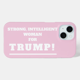 Coque Case-Mate iPhone Femme forte pour Trump
