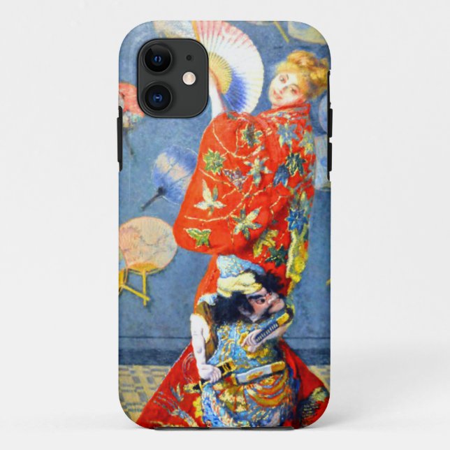 Coques Case-Mate iPhone Femme Monet en costume japonais (Dos)