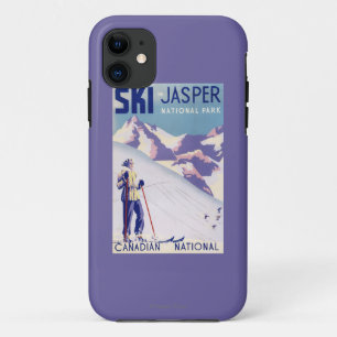Coques Pour iPhone Femme posant l'affiche ouverte de pentes