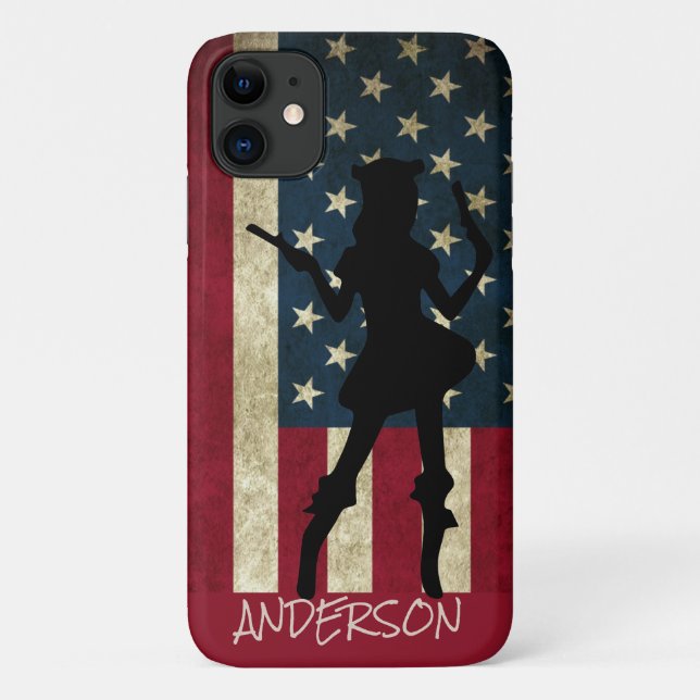 Coques Case-Mate iPhone Femme privée américaine (Dos)