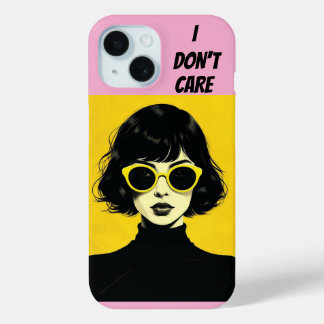 Coque Case-Mate iPhone FEMME RETRO CHIC, je m'en fiche