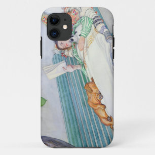Coque iPhone 11 Femme se trouvant sur un banc, 1913 (la semaine