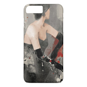 Coques Pour iPhone Femme vintage sauvage d'aquarelle d'Apple