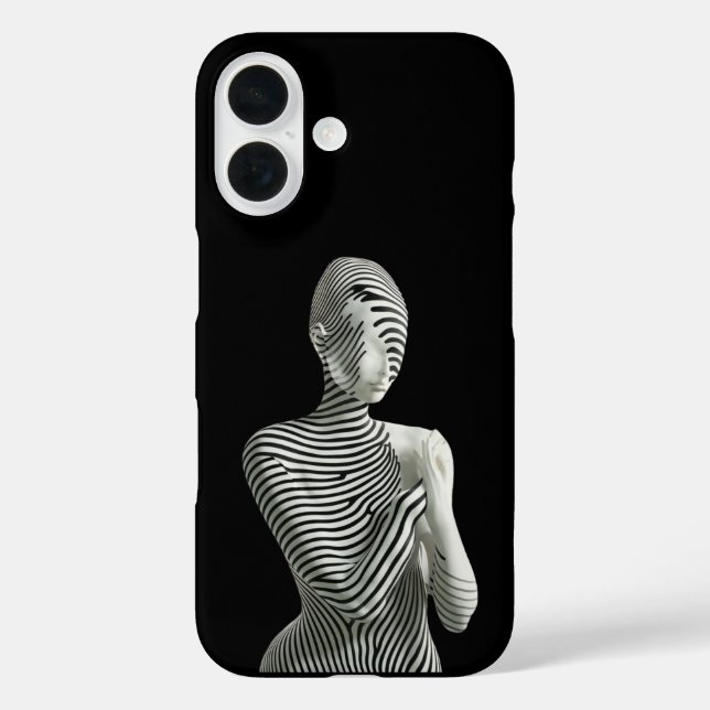 Coques Case-Mate iPhone Femme zébrée (Verso)