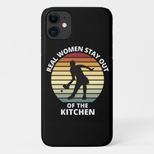 Case-Mate iPhone Case Femmes de pickleball drôle vintage