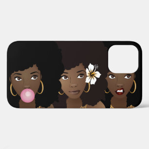 Case-Mate iPhone Case Femmes noires, Bubblegum & Flower   Violet