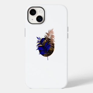 Coque Case-Mate iPhone Ferme bleue sur cercle noir
