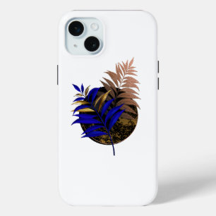 Coque Case-Mate iPhone Ferme bleue sur cercle noir