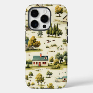 Coque iPhone 16 Pro Ferme de campagne 