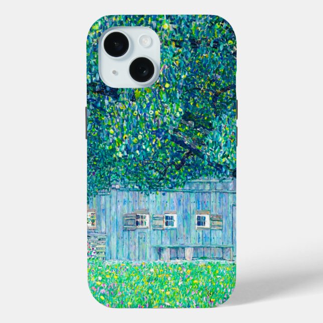 Coques Case-Mate iPhone Ferme Gustav Klimt en Haute-Autriche (Verso)