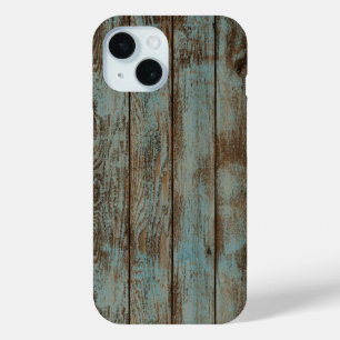 Coque Pour iPhone 15 ferme primitive western country grange bois
