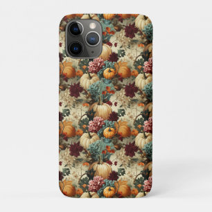 Case-Mate iPhone Case Ferme Rustique Citrouille Orange Floral Vintage