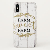 Ferme Sweet Farm White Wood Country Farmhouse