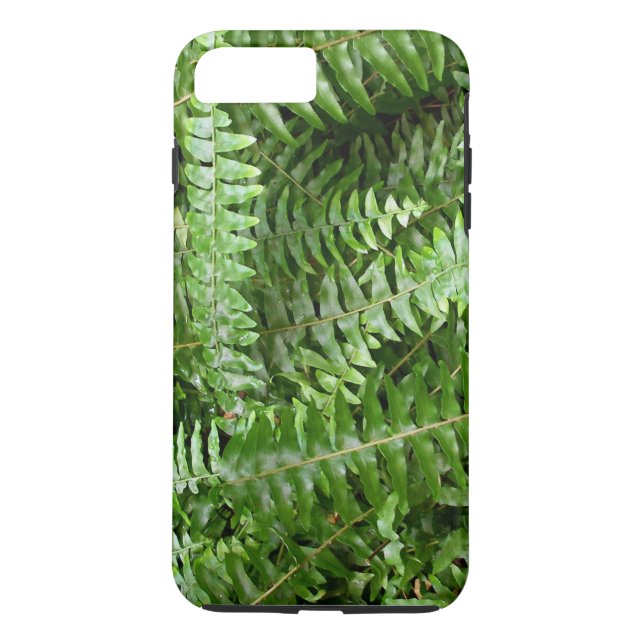 Coques Case-Mate iPhone Fermer Fronds I Green Nature (Dos)