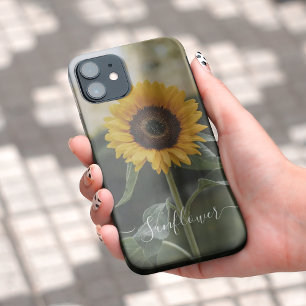 Fermer les coques iphone de tournesol jaune
