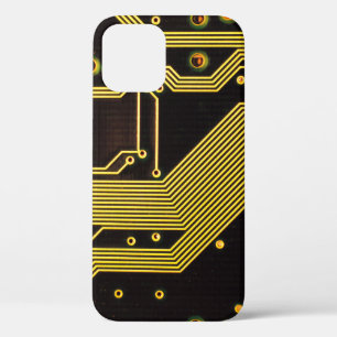 Case-Mate iPhone Case Fermer photo de fond de circuit, abstrait