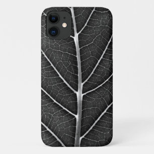 Case-Mate iPhone Case Fermeture de la feuille brillante noire et blanche