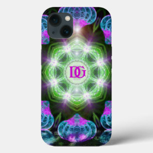 iPhone 13 Case Ferris Wheel Fractal Art