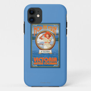 Coque Case-Mate Pour iPhone Ferry d'équitation de femme - Victoria, AVANT