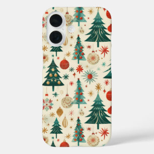 Coque Pour iPhone 16 Festif Vacances d'hiver Motif