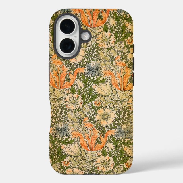 Coques Case-Mate iPhone Festival de fleurs de William Morris Spring Compto (Verso)