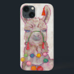 Coque Case-Mate iPhone Festival de l'aquarelle Llama<br><div class="desc">Festival Llama Artiste : Chariklia Zarris</div>