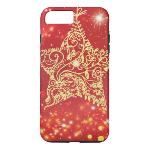 Etui iPhone Case-Mate Festival Red Parties scintillant Star